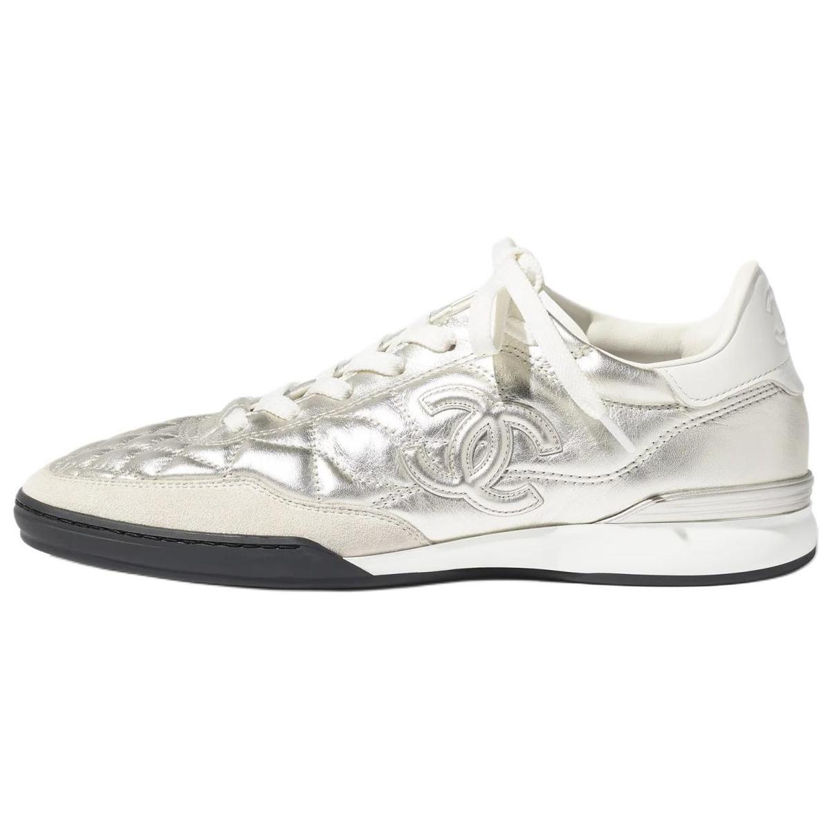 SASOM | shoes Chanel 25S Low Top Casual Shoes Women's Silver